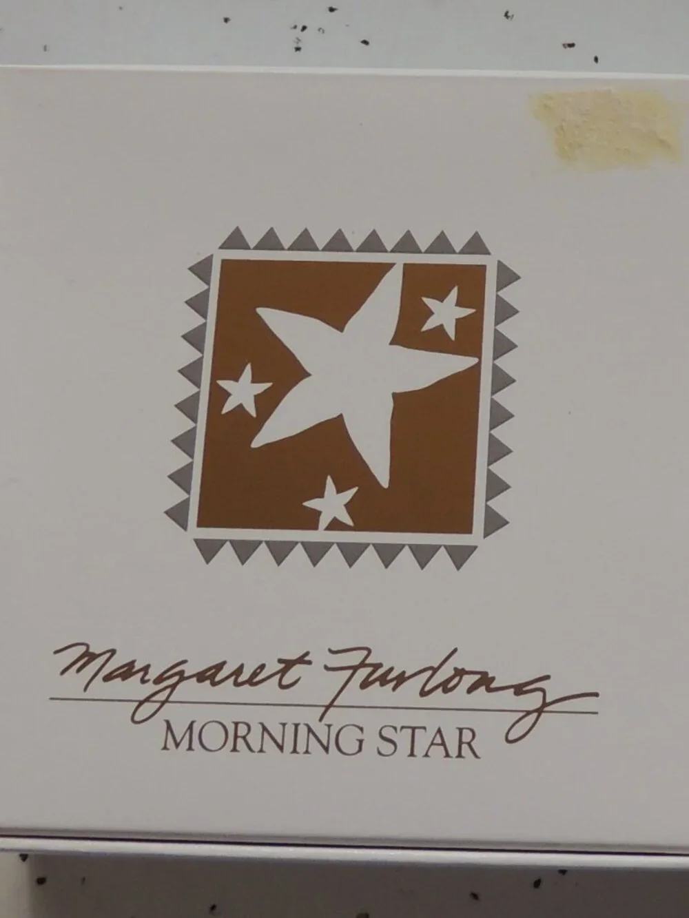 TWO Margaret Furlong star ornaments
